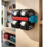 Makita baterijų laikiklis ant sienos 4 akumuliatoriams