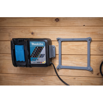 Makita charger holder for wall mounting