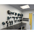 Compact Makita tool holder for wall