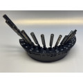 Drill sharpening attachment for angle grinder 115/125 mm (118°/135°)