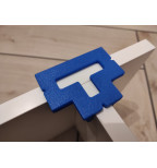 Daugkartinių kampo laikiklių baldinėms plokštėms komplektas skirtas 16/18/20/22 mm