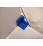 Daugkartinių kampo laikiklių baldinėms plokštėms komplektas skirtas 16/18/20/22 mm