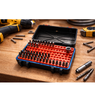 Antgalių dėžutė antgaliams ir smulkiems priedams