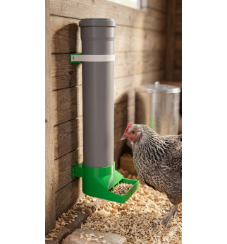 Vištų šėryklos modulis automatiniam šėrimui (110 mm)