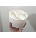 Putpelių ir viščiukų girdykla su butelio adapteriu