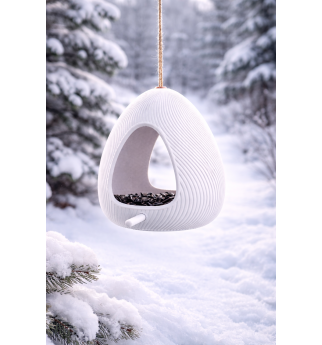 Pakabinama paukščių lesyklėlė su laktomis