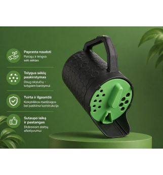 Rankinis sėklų ir trąšų dozatorius