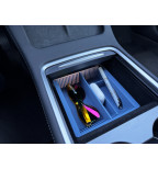 Tesla model 3 / y centrinės konsolės įdėklas – modulinis organizatorius