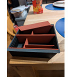 Tesla model 3 / y centrinės konsolės įdėklas – modulinis organizatorius