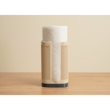 Squircle paper towel holder