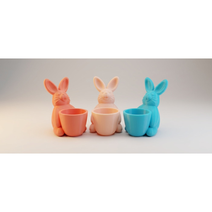 Easter rabbit with cup