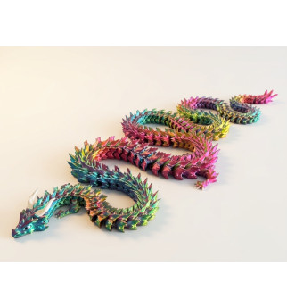 Infinity Serpent - ilgas artikuliuotas drakonas