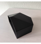 Modernus sieninis low poly gėlių vazonas