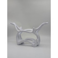 Organic wine holder for 2 bottles