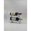 Organic wine holder for 2 bottles