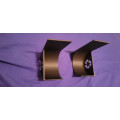 Bag holder with logo