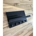 Modern modular key holder with shelf