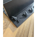 Modern modular key holder with shelf