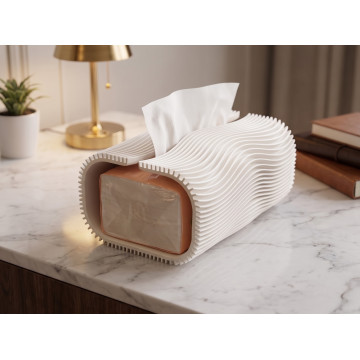 Wavy Paper Napkin Holder