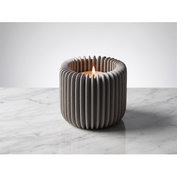 Modern Recessed Candle Holder