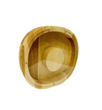 Didelė personalizuota medinė taupyklė Raidė