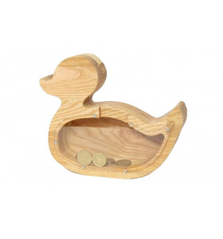 Medinė taupyklė "Antis"