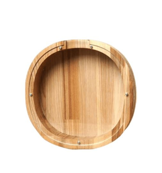 Medinė taupyklė "Apskritimas"