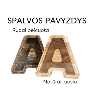 Medinė taupyklė "Kengūra"