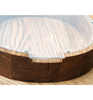 Medinė taupyklė "Apskritimas"