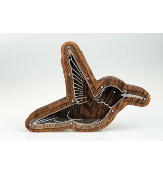 Medinė taupyklė "Kolibris"