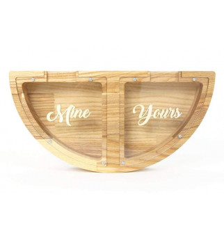 Medinė taupyklė "Pora"