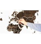 Medinis pasaulio žemėlapis "Aplink pasaulį"