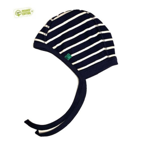 Baby hat with ties „Fredas“