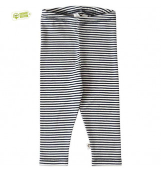 Dryžuotos organinės medvilnės kelnės