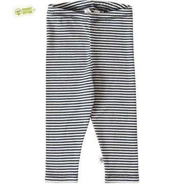 Striped organic cotton pants