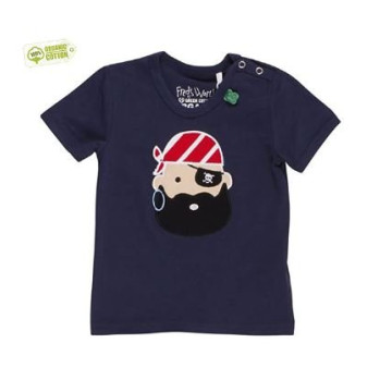 Blue baby T-shirt „Piratas“