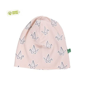 Pink baby hat „Origami“