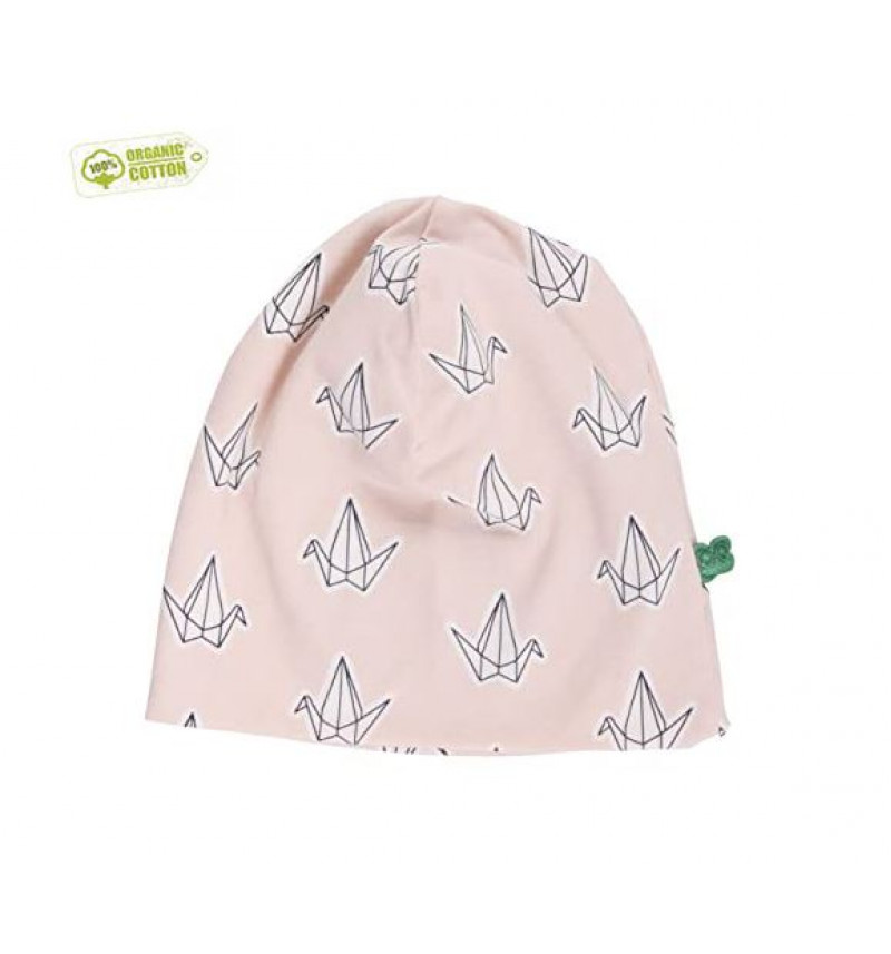 Rožinė kepurė "Origami"