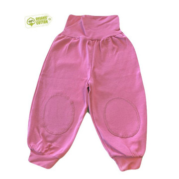 Pink baby trousers