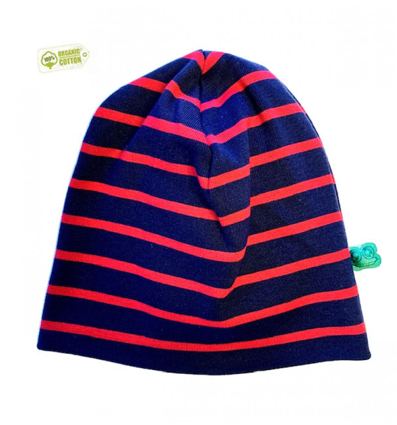 Raudonai mėlyna kepurė "Fredas"