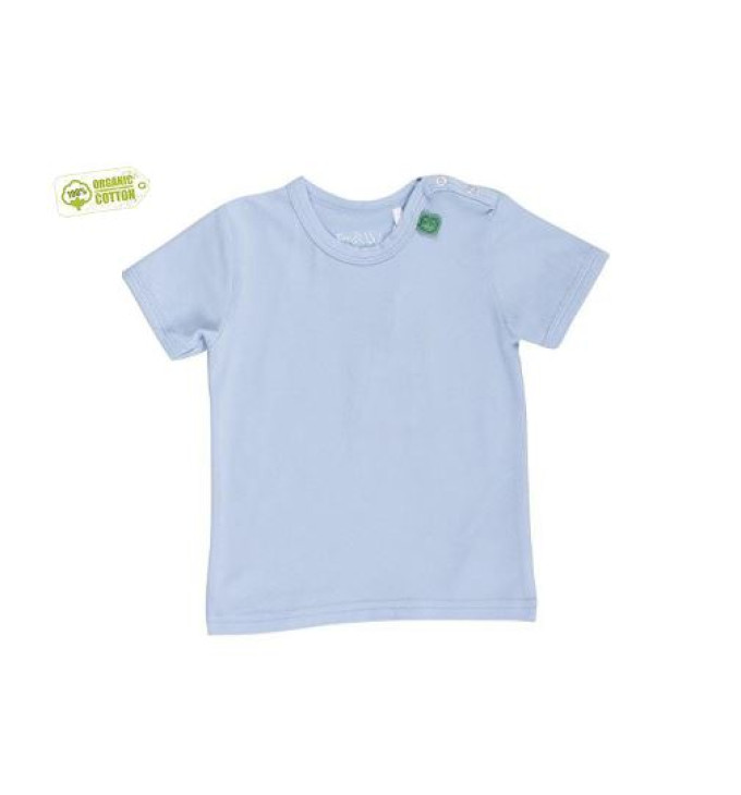 Žydri marškinėliai trumpomis rankovėmis