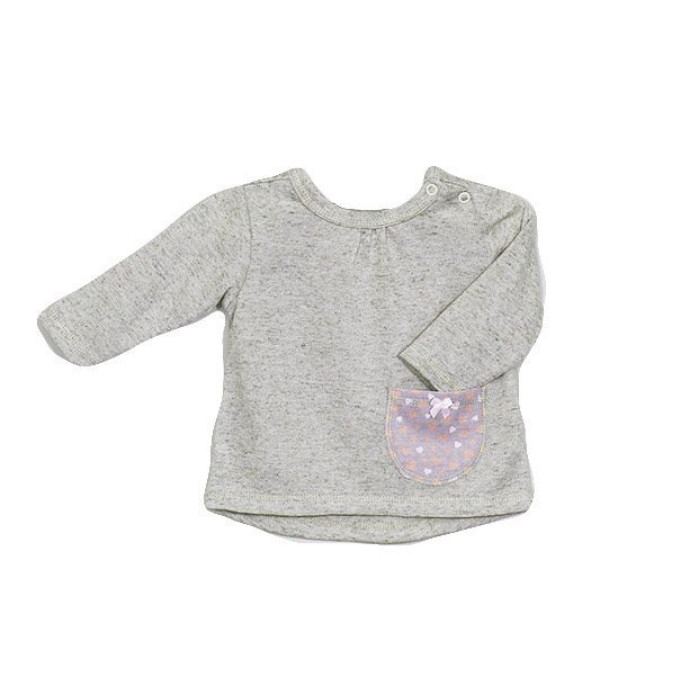 Vilaurita gray shirt for baby 