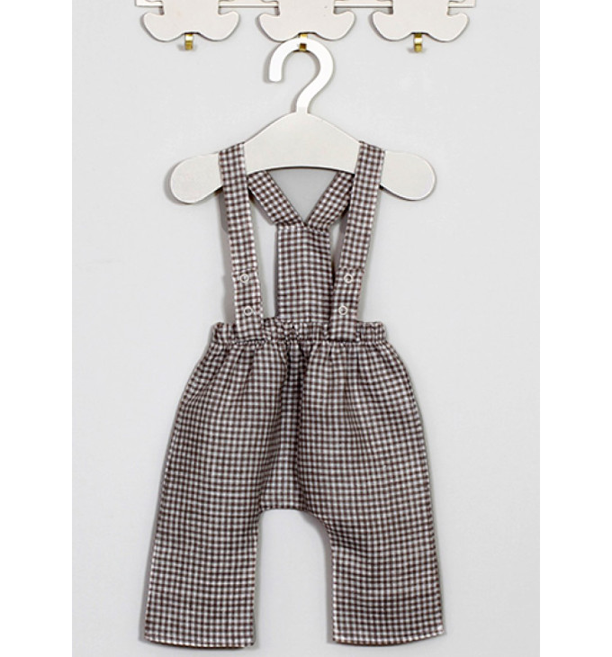 Vilaurita pilkos lininės kelnytės kūdikiui