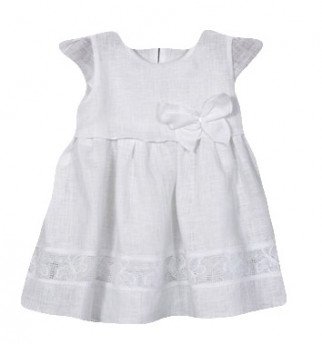 Vilaurita lininė suknelė