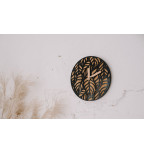 Medinis sieninis laikrodis su akrilo stiklu "Laikas"