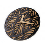 Medinis sieninis laikrodis su akrilo stiklu "Laikas"