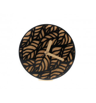 Medinis sieninis laikrodis su akrilo stiklu "Laikas"