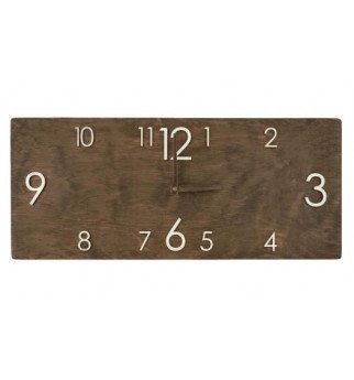 Didelis medinis sieninis laikrodis