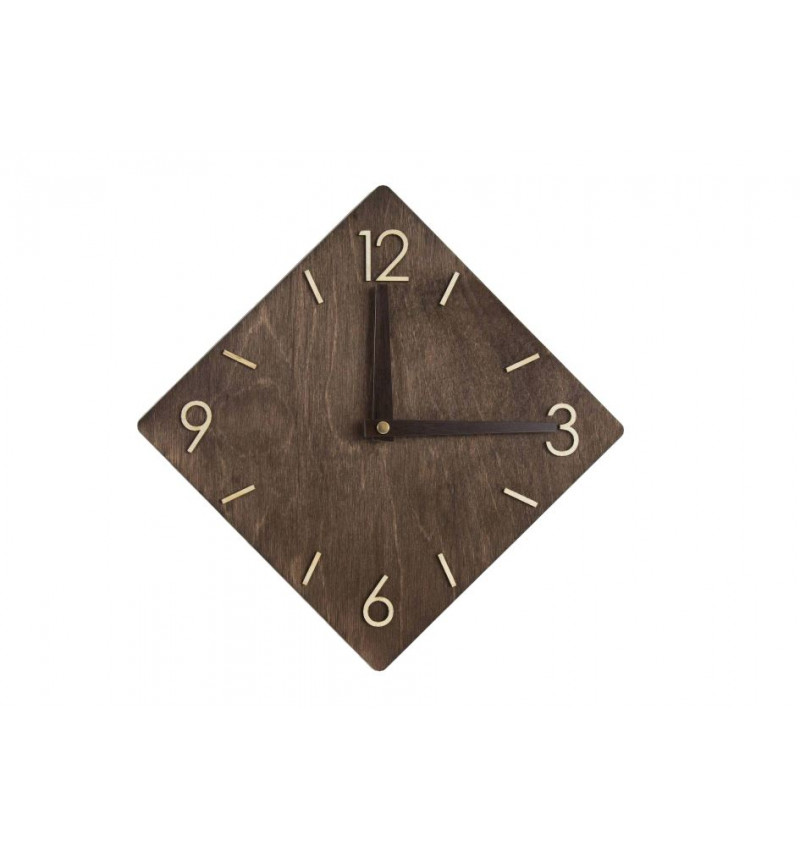 Rombo formos medinis sieninis laikrodis