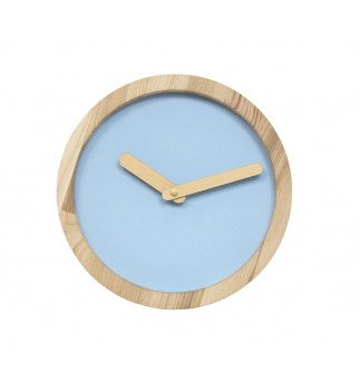 Šviesus apvalus sieninis laikrodis "Laikas"